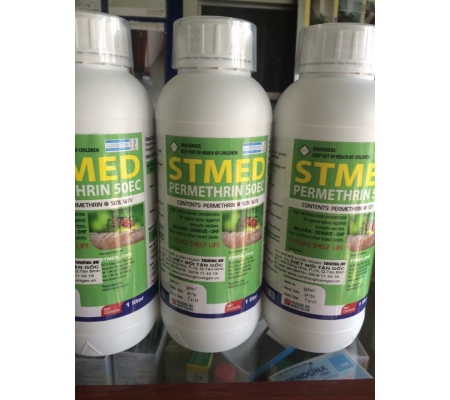 STMED PERMETHRIN 50 EC DIỆT CÔN TRÙNG | thuoc diet con trung stmed permethrin 50 EC